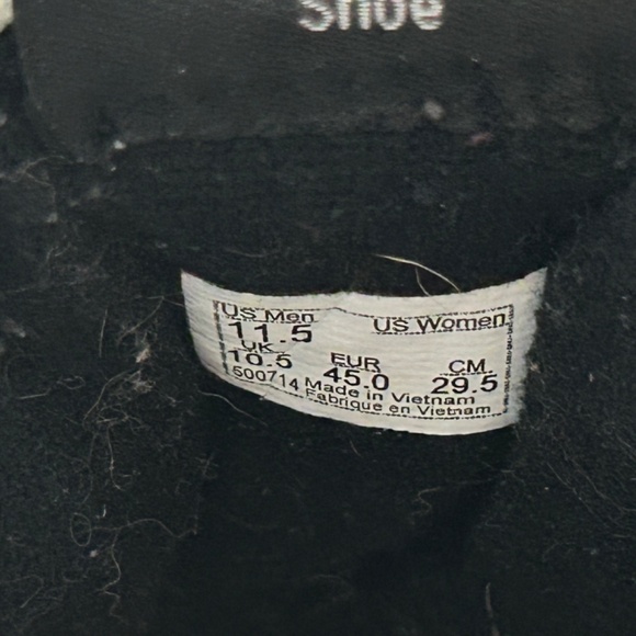 Vans sk8 Hi Blur Check Black White Checkerboard Unisex Shoes size 11.5 or 10 - Picture 8 of 8